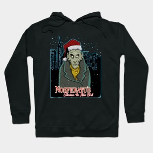 Nosferatu's Christmas In New York Hoodie